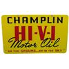 Image 1 : Champlin Motor Oil Double Sided Porcelain Sign - 32" x