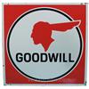 Image 1 : Goodwill Pontiac Porcelain Sign - 36" Square