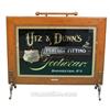Image 1 : Uts & Dunns 2 Sided Free Standing Reverse Glass Sign Ad