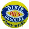 Image 1 : Dixie Oil Gas Pump Glass Lense