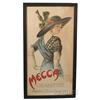 Image 1 : Mecca Cigarettes Cardboard Sign Framed - 22" x 40"