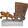 Image 1 : Coin-Op Chuck Wagon Kiddie Ride w/ Wagon And Horse MFG