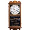 Image 1 : Waterbury Clock Co. Wall Mount Advertisement Clock "Cal