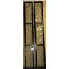 Image 1 : Lot Of 2 Leaded Glass Partitions - 2' x 10'