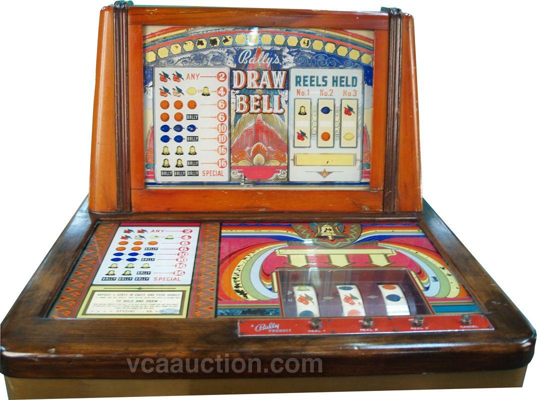 5 Cent Bally's Draw Bell Console Slot Machine