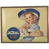 Image 1 : Nesbitt's Orange Cardboard Advertisement Artist Signed