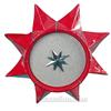 Image 1 : Star Shaped Remote Jukebox Speaker - Red