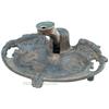 Image 1 : Ornate Ashtray Cigar Cutter By Brunhoff MFG. Co.