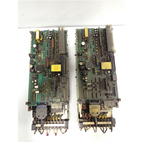 (2) Fanuc # A06B-6057-H005 Servo Amplifiers