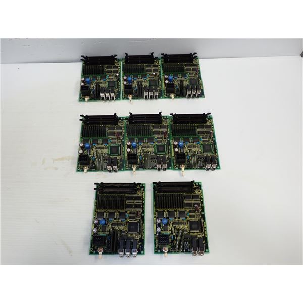 Lot of (8) Fanuc Circuit Boards (see pictures)