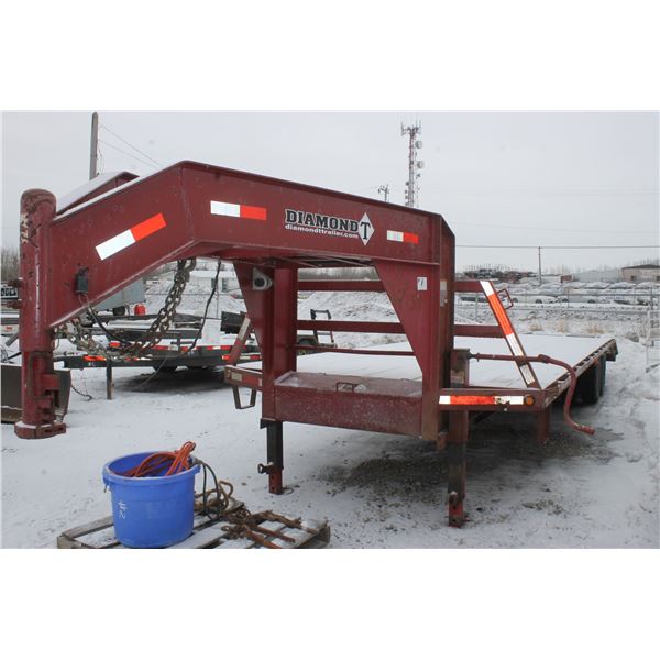 10/2014 Diamond T G/N Flatdeck trailer