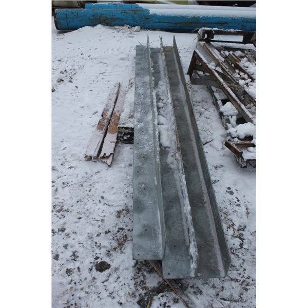 3 - 6" x 6" x 10" Angle Iron