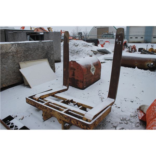 5' wide Carrier - 52" Forks