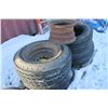 Image 1 : 4 Tires 12x16.5  & 1 rim