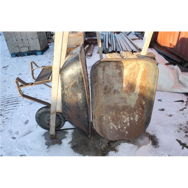 2 WHEEL BARROWS
