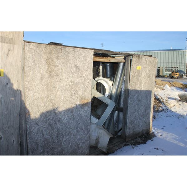 Crate of Heat Ducting