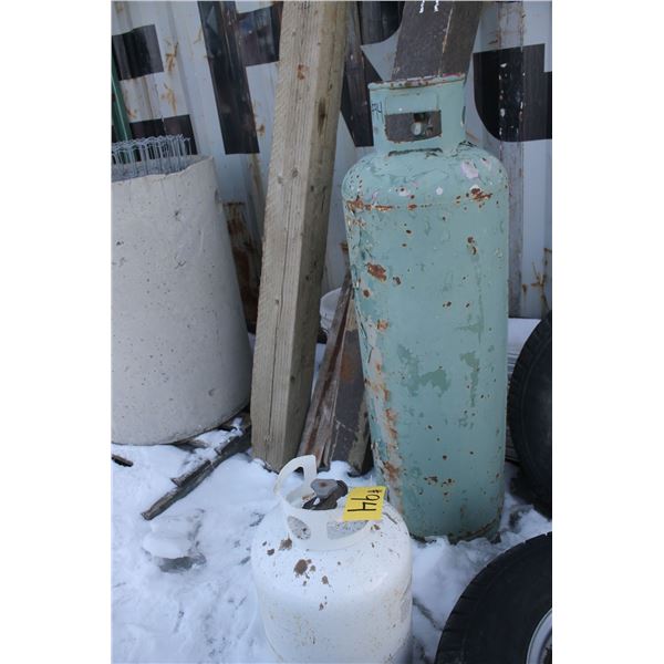 Propane tanks (2)   plus