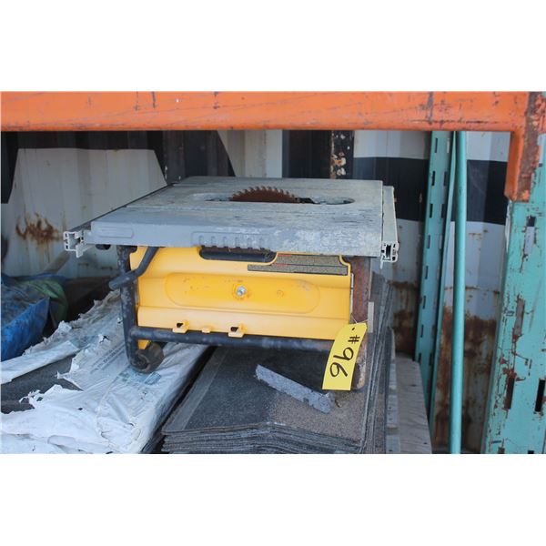 Table Saw,Elec Panel,Floor jack