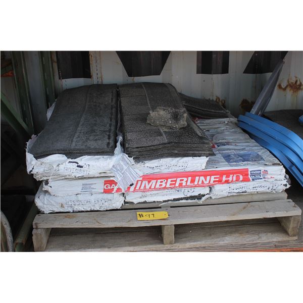 Shingles on Pallet racking