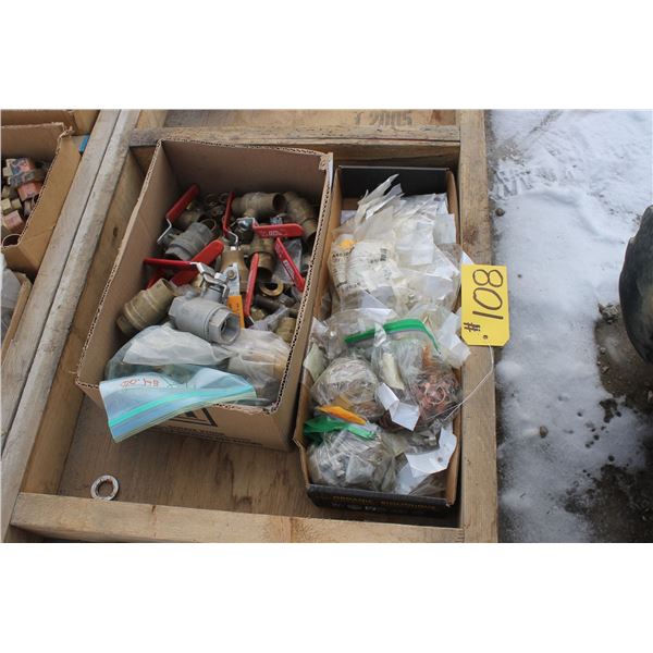 Brass valves and fittings