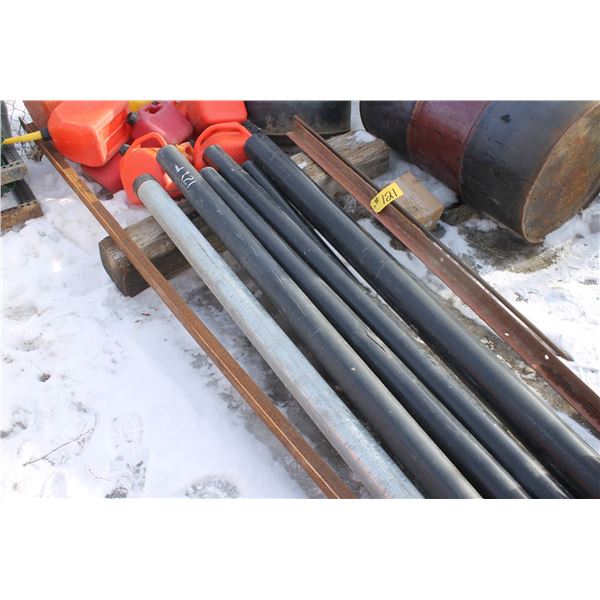 Misc,Pipe ,angle iron, Jerry cans