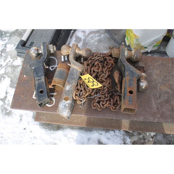 Three ball hitches and Chain