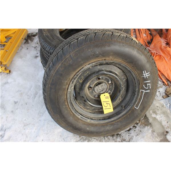 Three  225/70R15 's tires (as new)