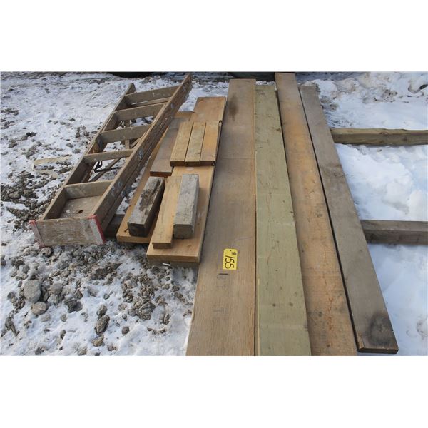 Misc wood and wood LADDER