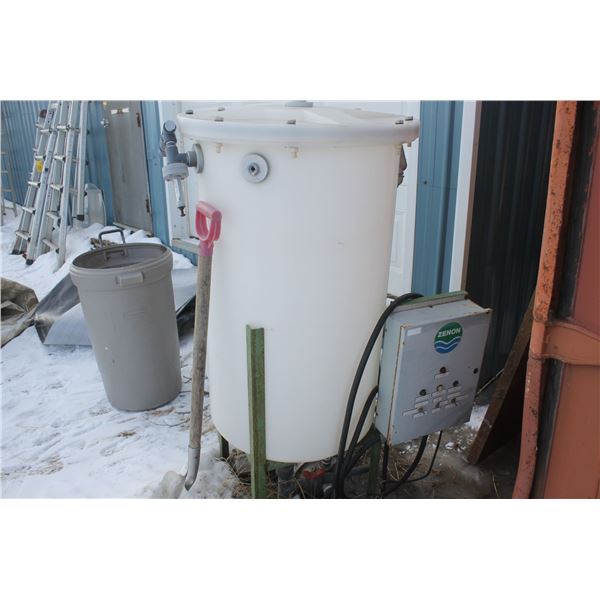 Xeon Panel c/w plastic tank and stand and two Doors