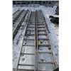 Image 1 : Two (2) Aluminum Extendable Ladders