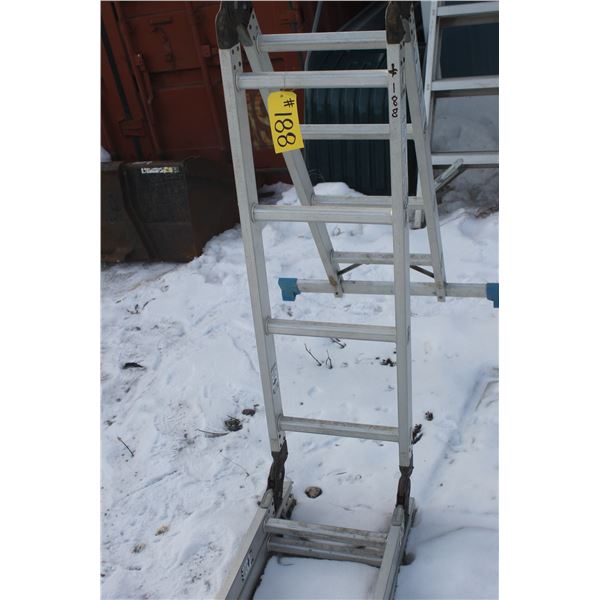 Folding Aluminum Ladder