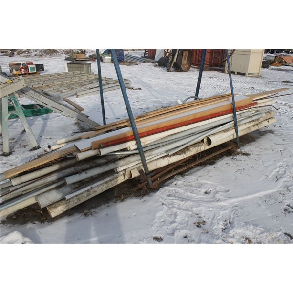 One Lift of misc. Pipe and Wood
