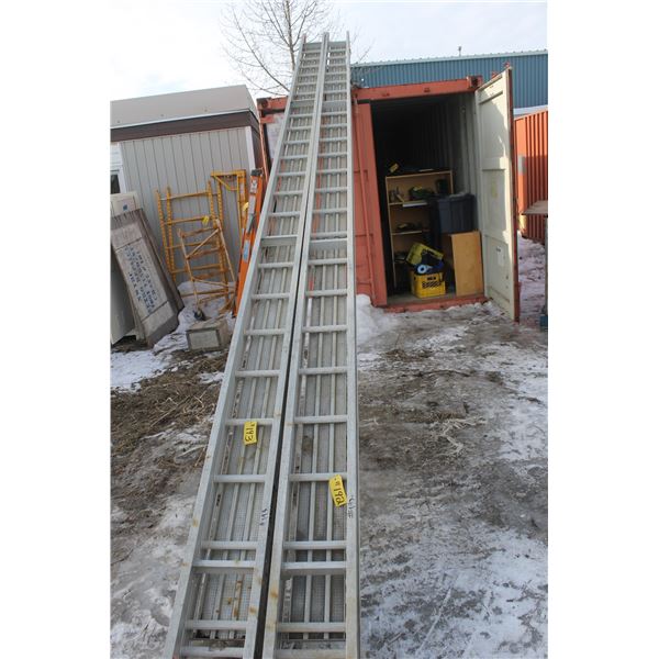 12 inch Aluminum Work Platform approximately 24 ft
