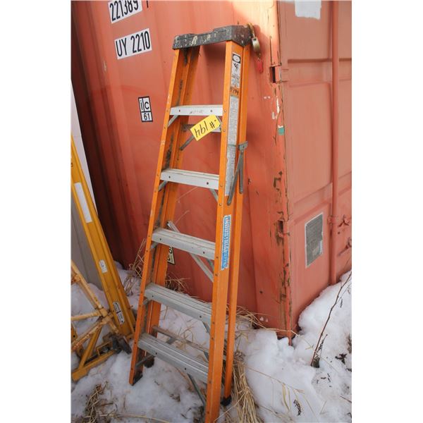 Orange Step Ladder