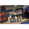 Image 1 : Plastic tool Box with miscellaneous tools