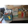Image 1 : Large quantity of caulking on the desk