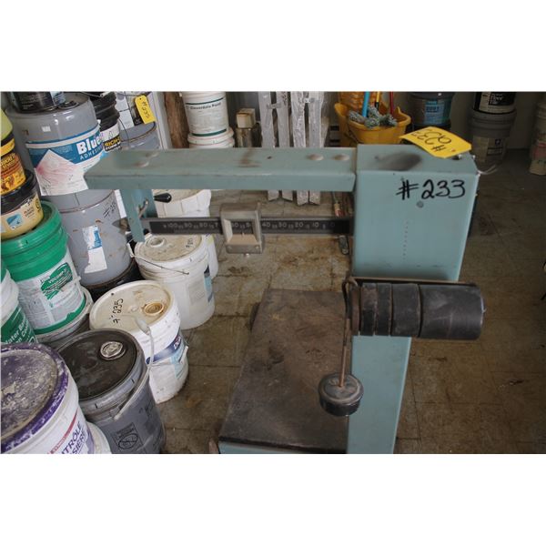 XL Rolling Platform Scale