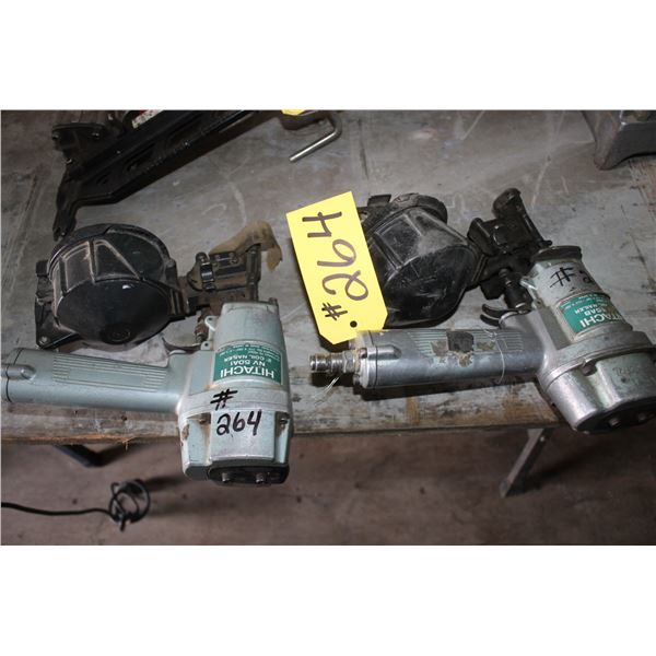 2 HITACHI COIL NAILER