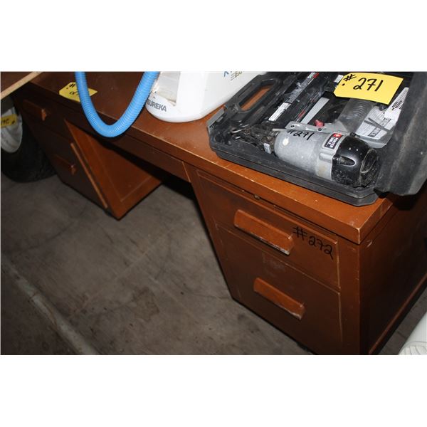 HEAVY SOLID WOOD DESK