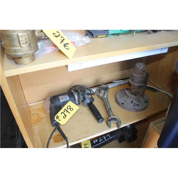 ELECTRIC SCREW GUN AND CABLE CUTTER