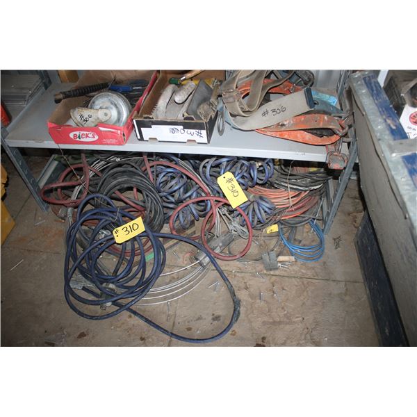 QTY OF EXT. CORDS AND CABLE