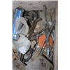 Image 1 : CRATE OF CABLE CLAMPS AND BOX OF MISC.