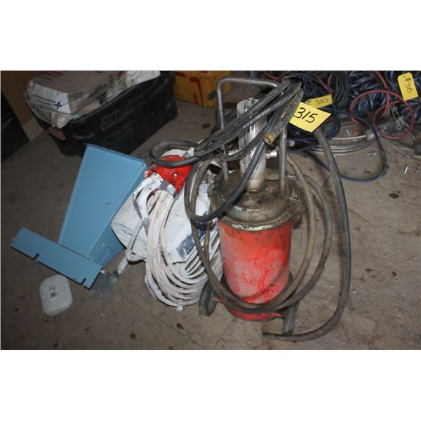 SPRAYER AND ELECTRIC PUMP