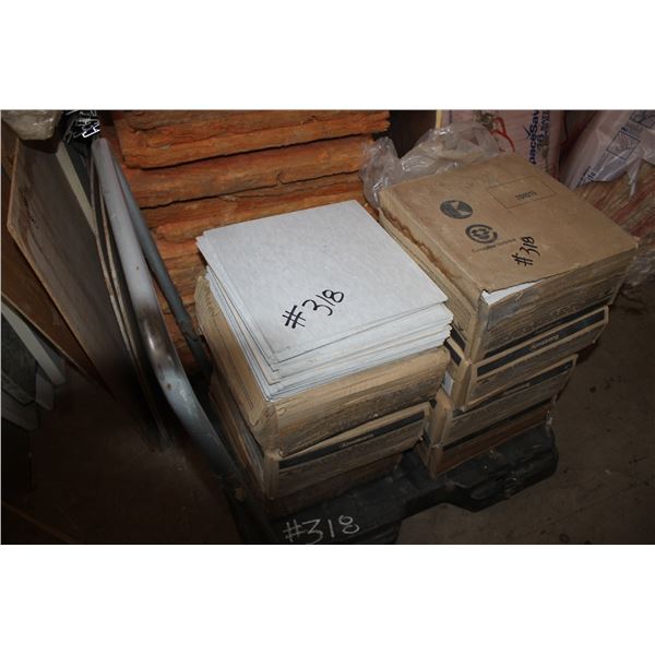 QTY OF TILES ON CART