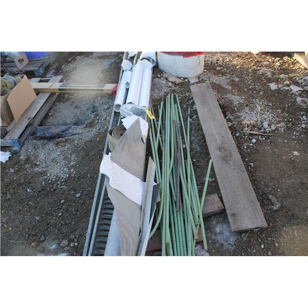 REBAR, SHEETING, METAL GRATING AND TIN
