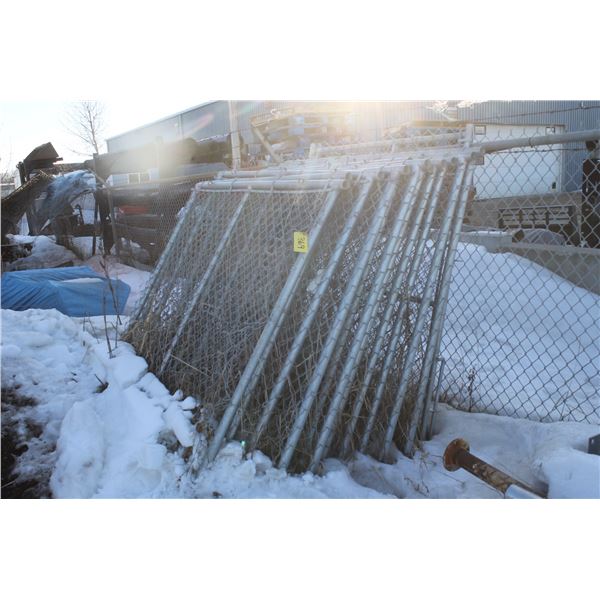 APPROX. 12- 5' X 6' CHAIN LINK PANELS