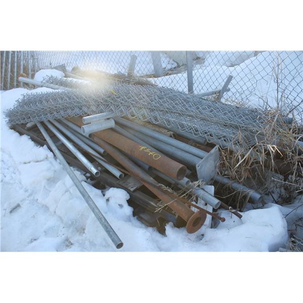 QTY. OF PIPE/ MISC CHAIN LINK