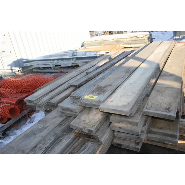 VARIETY OF LUMBER 2X6'S, 2X10'S ETC