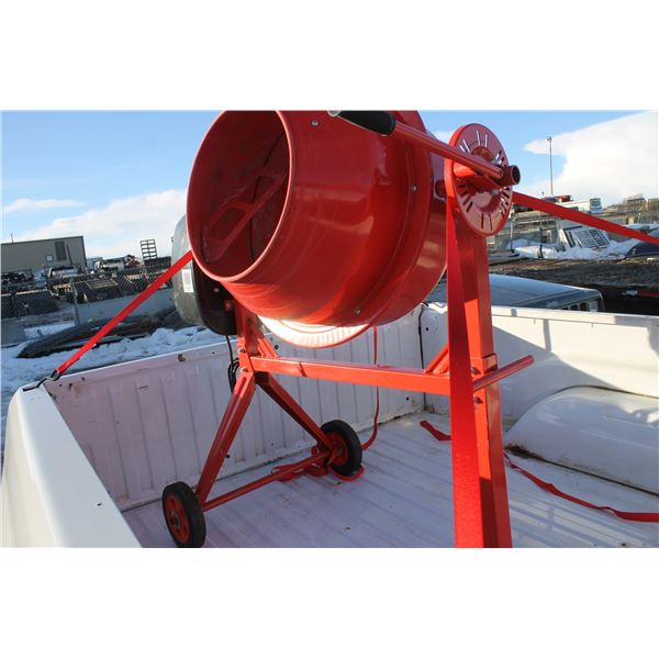 ELECTRIC CEMENT MIXER (AS NEW)