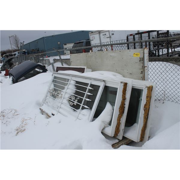 VARIOUS WINDOWS AND DOORS